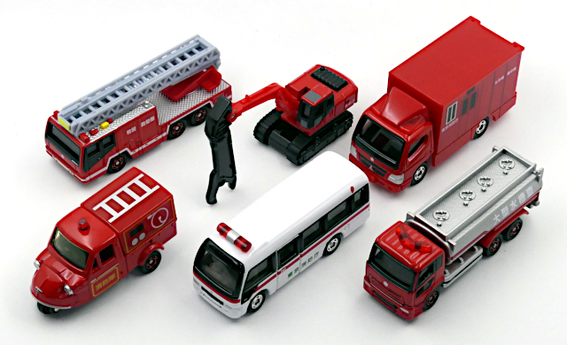 トイズドリームプロジェクト_出動指令!消防車両コレクション01